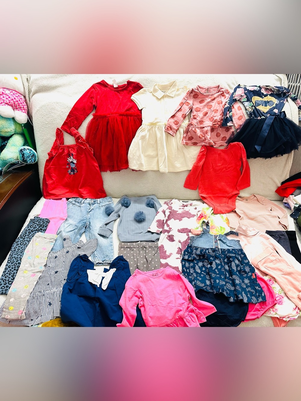 Baby Girl Huge Lot Clothes size 12-18 Month Zara,Gap,Disney Excellent Condition